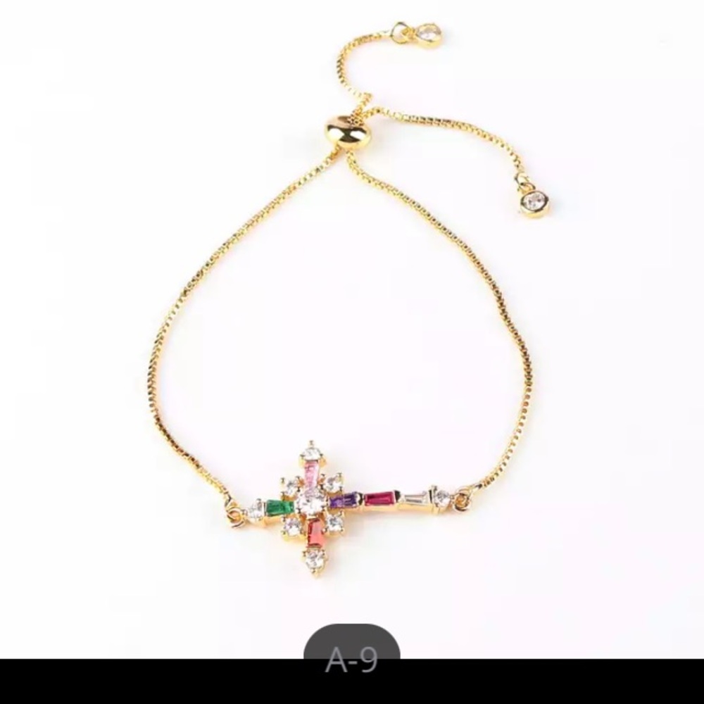 Gold Rainbow Bracelet